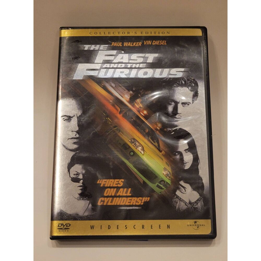 The Fast and the Furious (2001) DVD - Pre-owned
